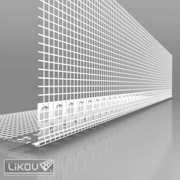PROFIL COLT ALUMINIU STANDARD CU PLASA LK AL