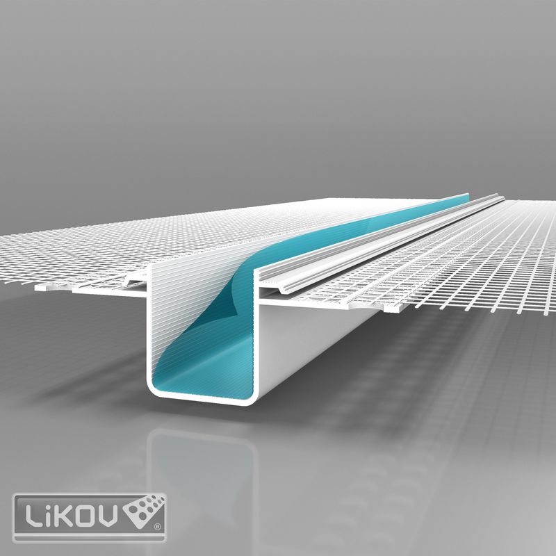 PROFIL DE CANELURA DIN PVC LBPM