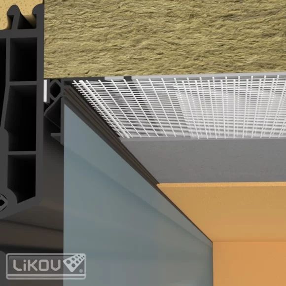 PROFIL ELASTIC CONEXIUNE TAMPLARIE CU BUZA DE PROTETIE COLOR LS2 FLEX 2D COLOR